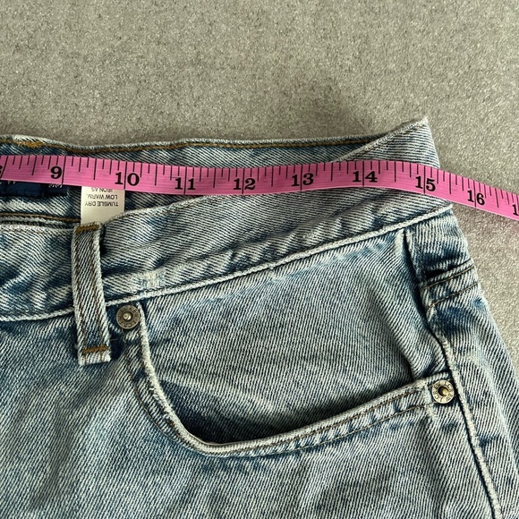 [33/34]J. Crew Light Wash Blue Jean Shorts 9” Relaxed Fit Canada - Picture 5 of 7